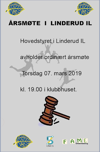 Årsmøte i Linderud IL